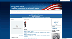 Desktop Screenshot of dragoonbase.com